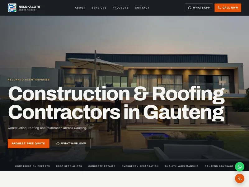 Nelukalo RI Enterprises website